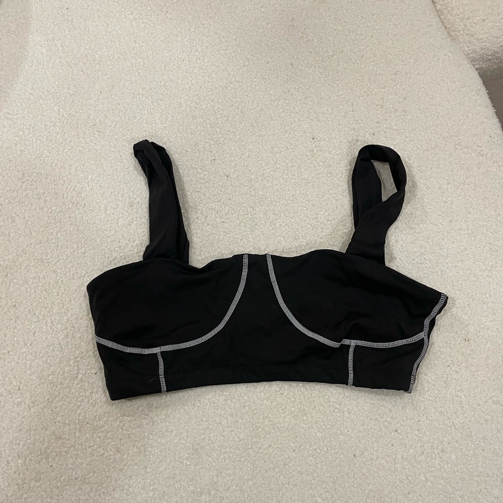 We wore what corset Black Women's Sports Bra